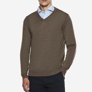 Joseph & Lyman 100% Italian Merino Wool V-neck Sweater